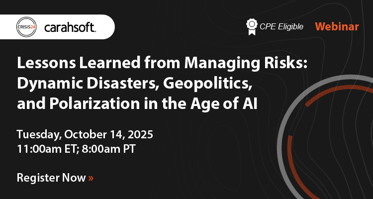 Lessons Learned from Managing Risks: Dynamic Disasters, Geopolitics, and Polarization in the Age of AI