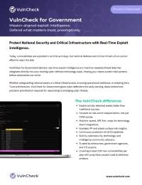 VulnCheck for Government