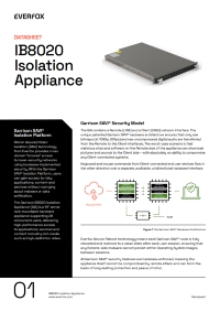 IB8020 Isolation Appliance