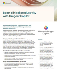 Boost Clinical Productivity with Dragon Copilot