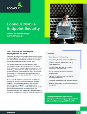 Lookout Mobile Endpoint Security