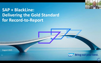 SAP + BlackLine: Delivering the Gold Standard for Record to Report
