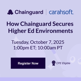 How Chainguard Secures Higher Ed Environments - Event Sidebar