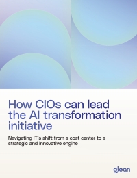 How CIOs can lead the AI transformation initiative