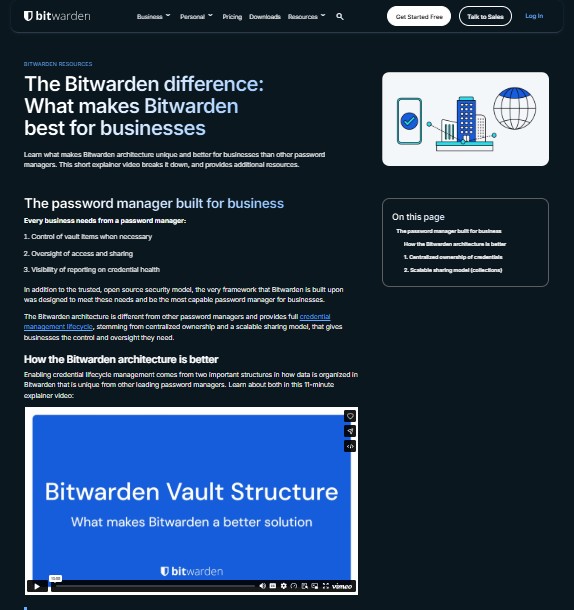 The Bitwarden Difference: What Makes Bitwarden Best for Businesses