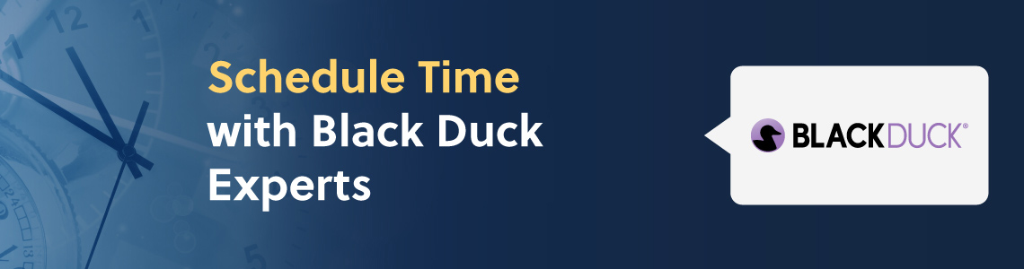 Schedule a Briefing Black Duck