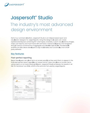 Jaspersoft Studio