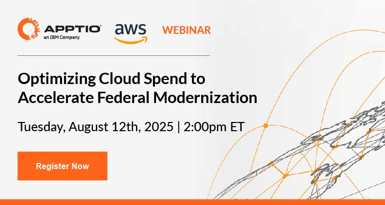Optimizing Cloud Spend to Accelerate Federal Modernization Event Banner