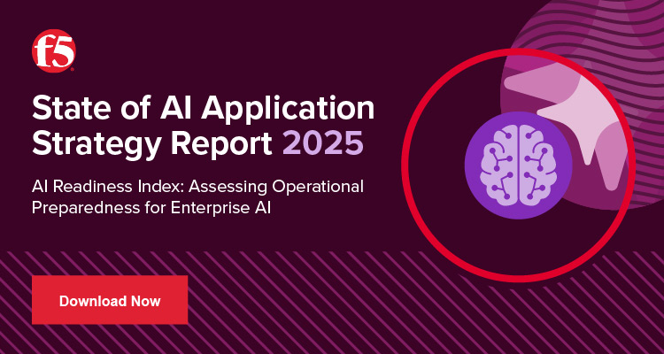 2025 F5 State of AI Application Strategy Report Banner