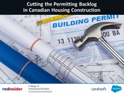 Cutting the Permitting Backlog in Canadian Housing Construction