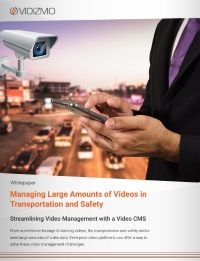 Managing Large Amounts of Videos in Transportation and Safety