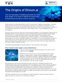 Origins of Elixium