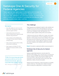 Netskope One AI Security for Federal Agencies