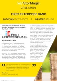 First Enterprise Bank Case Study