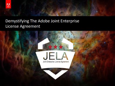 Demystifying The Adobe Joint Enterprise License Agreement