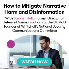 How to Mitigate Narrative Harm and Disinformation Side Banner