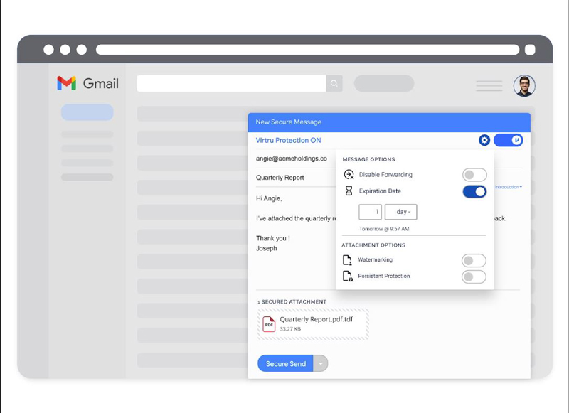 Virtru for Gmail