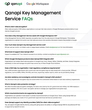 Qanapi Key Management Services