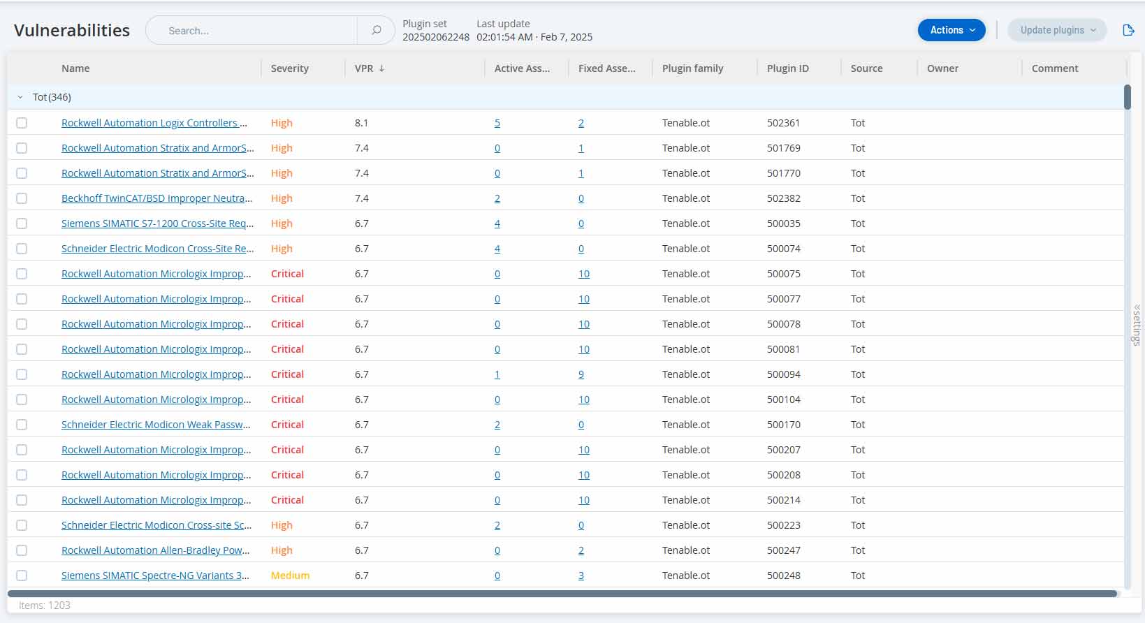 Risk Based IT/OT Vulnerability Management