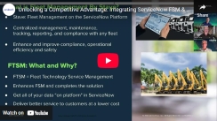 Unlocking a Competitive Advantage: Integrating ServiceNow FSM & Fleet Management
