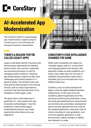 AI Accelerated App Modernization