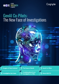 GenAI Co-Pilots The New Face of Investigations