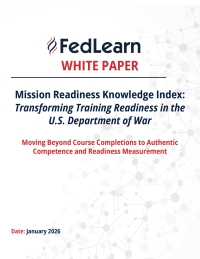 Mission Readiness Knowledge Index: Transforming Training Readiness in the U.S. Department of War