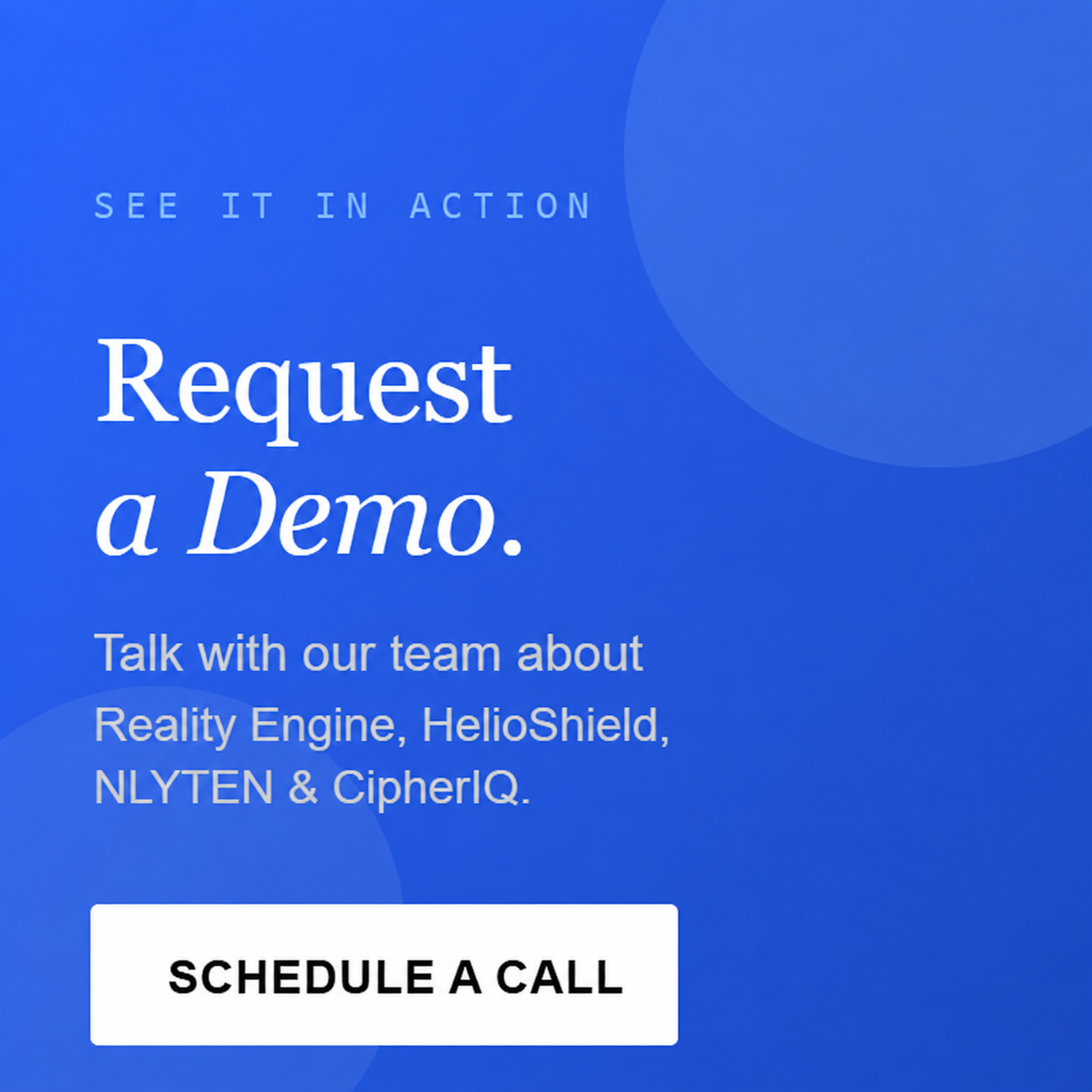 Request a Demo Image