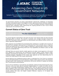 Advancing Zero Trust in US Government Networks