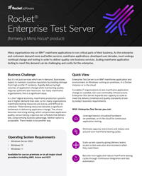 Rocket Enterprise Test Server