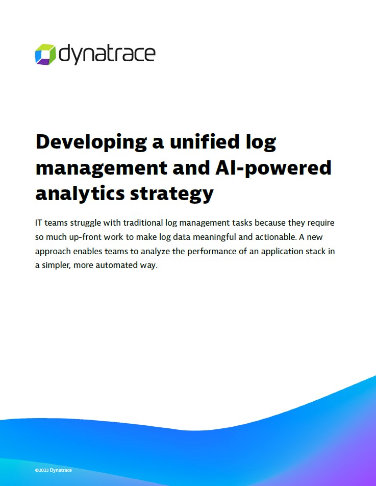 Developing a Unified Log Management and AI-Powered Analytics Strategy