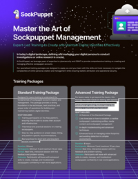 Master the Art of SockPuppet Management
