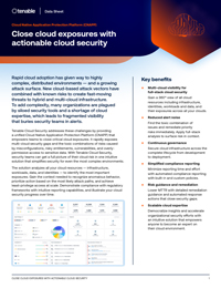 Tenable Cloud Native Application Protection Platform (CNAPP)