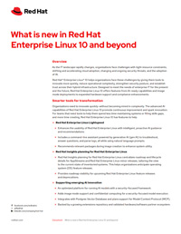 What is New in Red Hat Enterprise Linux 10 and Beyond