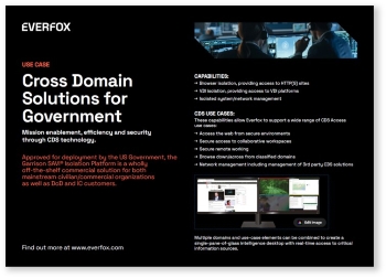 Cross Domain Solutions for Government Use Case