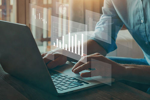 laptop and data