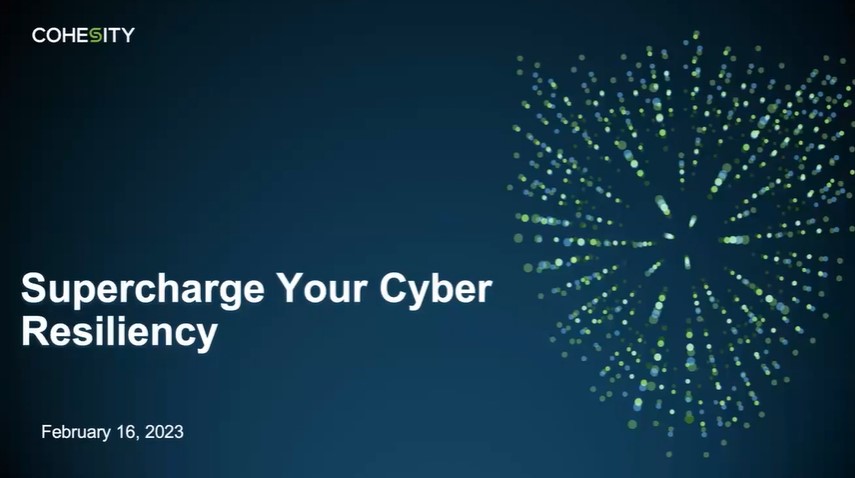 Supercharge Your Cyber Resiliency