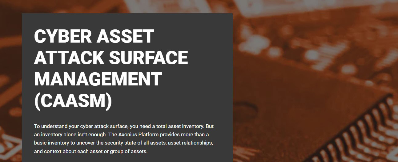 Cyber Asset Attack Surface Management (CAASM)