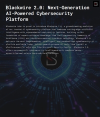 Blackwire 2.0: Next-Generation AI-Powered Cybersecurity Platform