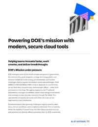 Powering DOE’s Mission with Modern, Secure Cloud Tools