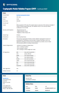 Crypto Module Validation Program