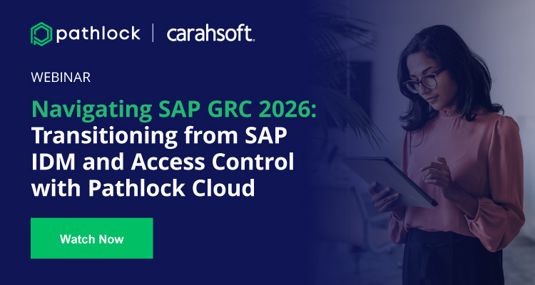 Navigating SAP GRC 2026 Banner
