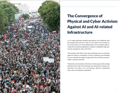 The Convergence of Physical and Cyber Activists Against AI and AI‑Related Infrastructure