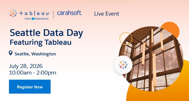 Seattle Data Day Featuring Tableau | Event Banner