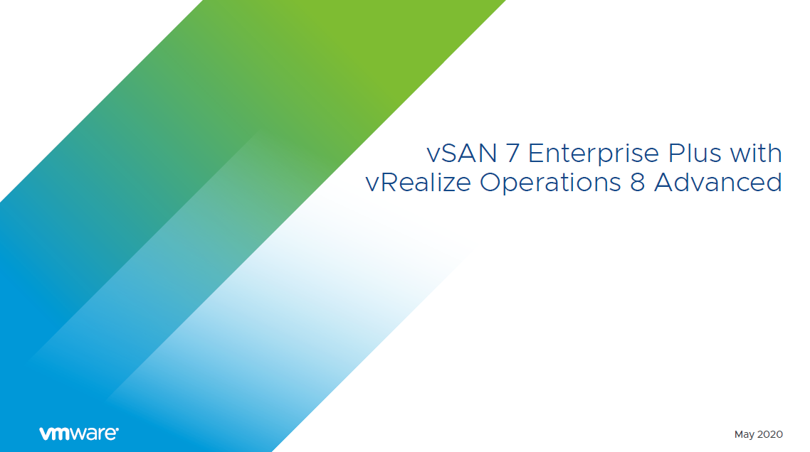 VMware vSAN enterprise plus resources