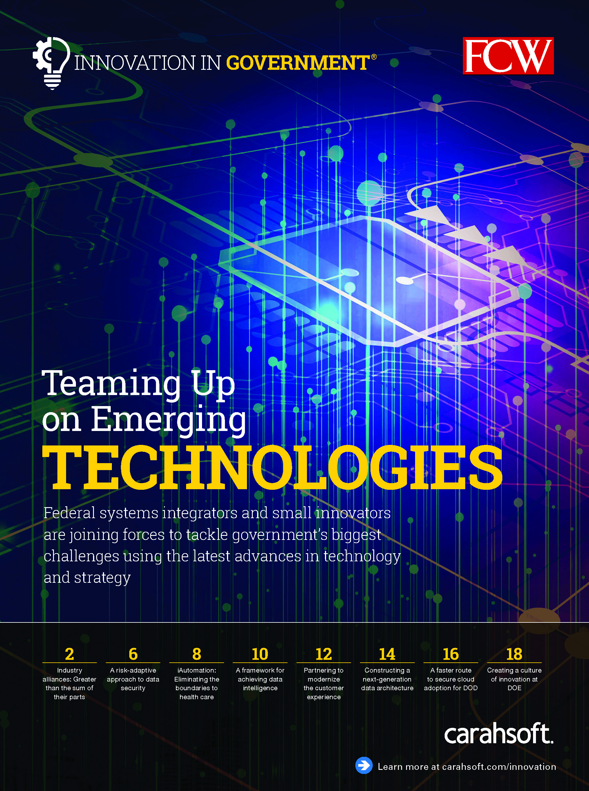 FCW IIG Teaming Up on Emerging Technologies Report cover