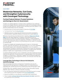 Modernize Networks, Cut Costs, and Strengthen Cybersecurity with Converged Technology