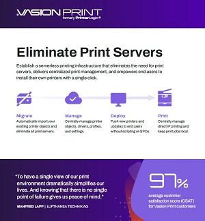 Eliminate Print Servers