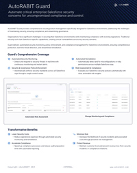AutoRABIT Guard: Automate Critical Enterprise Salesforce Security Concerns for Uncompromised Compliance and Control
