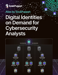 Digital Identities on Demand for Cybersecurity Analysts